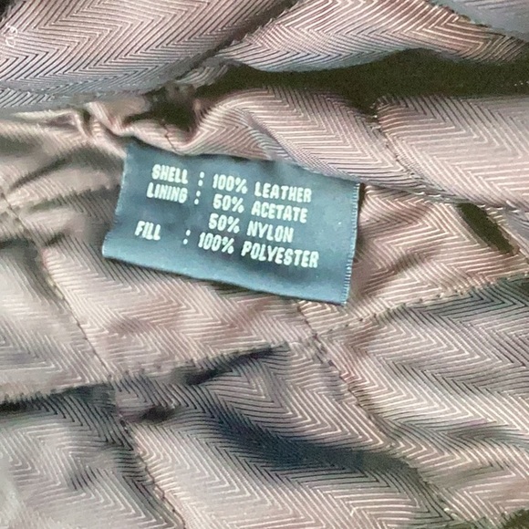 Vintage Baracuta Leather Jacket, Fill Zip- Size Large - Excellent Condition - Picture 8 of 9